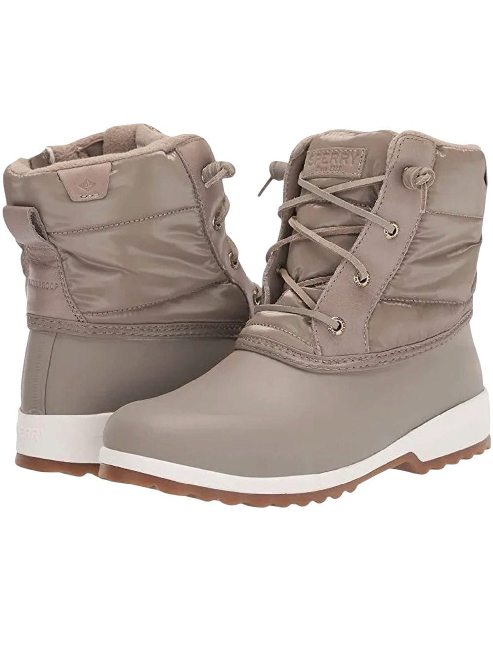 Sperry “Saltwater Quilted Puffer” Waterproof Winter Boots